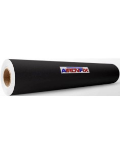 ROLLO FORRO AUTOADHESIVO NEGRO BRILLO 045X20M AIRONFIX