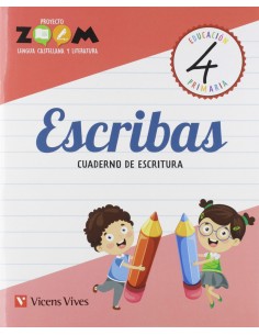 ESCRIBAS 4 CUADERNO DE ESCRITURA 4 PRIMARIA ZOOM