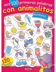 Aventuras mis 100 primeras palabras con animalitos