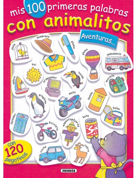 Aventuras mis 100 primeras palabras con animalitos