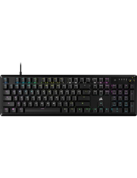 K70 teclado Juego USB Negro