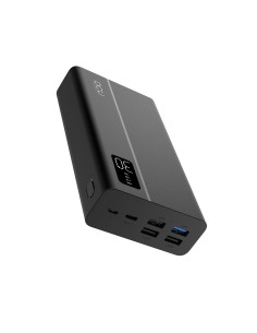 34155030 batería externa Litio 30000 mAh Negro