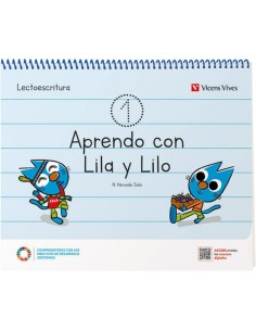 APRENDO CON LILA Y LILO CUADERNO 1