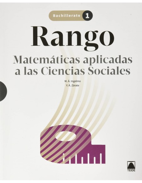 Rango Matematicas aplicadas a las CCSS 1 BCH