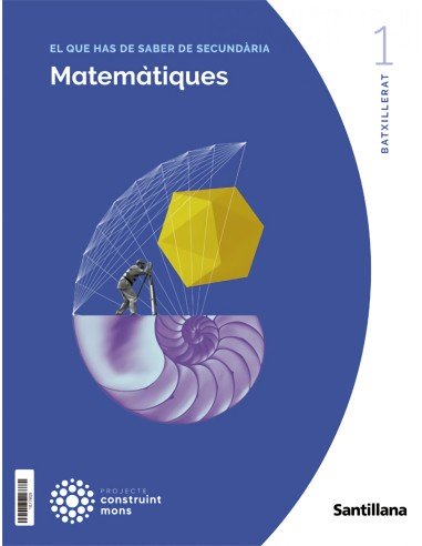 MATEMATICAS GENERAL 1 BACH MEDIT CM CAT