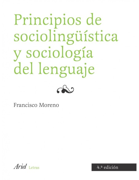 Principios de sociolinguistica y sociologia del lenguaje