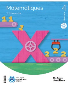 MATEMATIQUES 4TPRIMARIA CONSTRUINT MONS BALEARS 2023