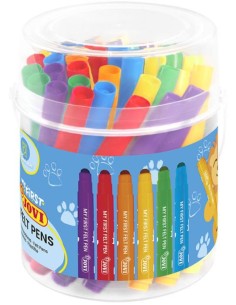 Bote 36 rotuladores en 6 colores surtidos my first felt pen