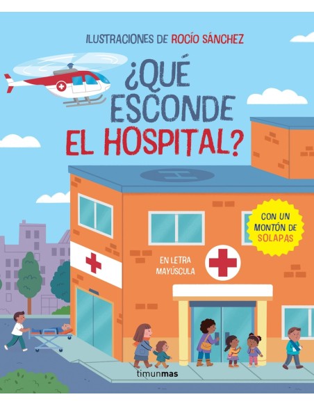 Que esconde el hospital Libro con solapas