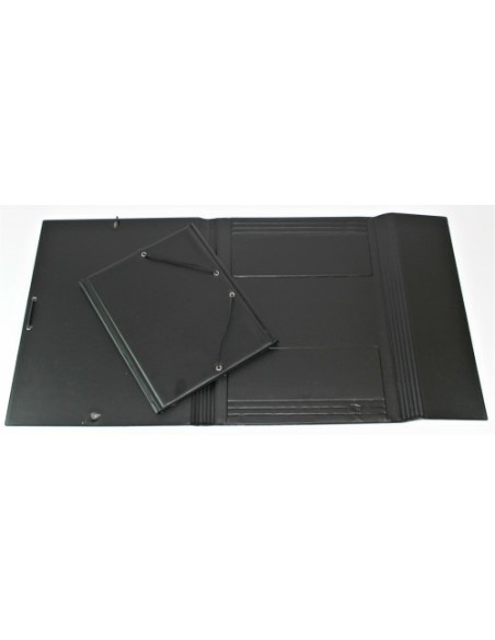 343CS00 carpeta PVC Negro Folio 343CS00 carpeta PVC Negro Folio