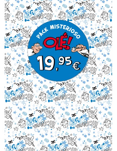 Pack misterioso Ole azul Ole Mortadelo
