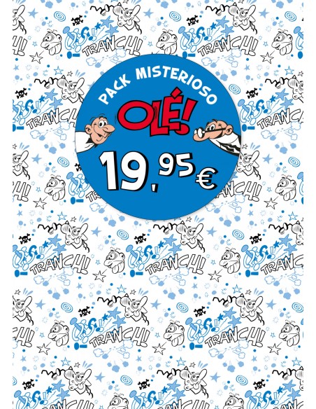Pack misterioso Ole azul Ole Mortadelo