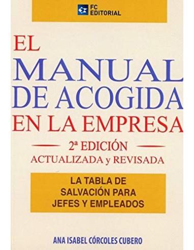 MANUAL DE ACOGIDA EN LA EMPRESA 2019 LA TABLA DE SALVACION