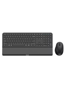 6000 series SPT6607B/31 teclado Ratón incluido Universal RF Wireless + Bluetooth Negro