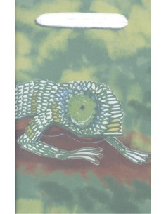 Caderno linhas camaleao