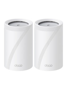 Deco BE65 Pro (2-pack) Tribanda (2.4 GHz / 5 GHz / 6 GHz) Wi-Fi 7 (802.11be) Blanco 3 Interno