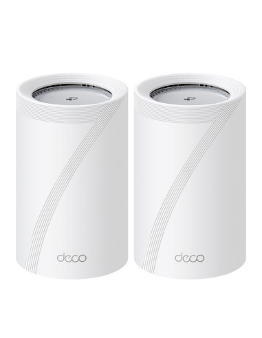Deco BE65 Pro (2-pack) Tribanda (2.4 GHz / 5 GHz / 6 GHz) Wi-Fi 7 (802.11be) Blanco 3 Interno