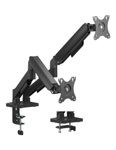 SPMP02-A Soporte pinza 2 monitores 17-34" pro