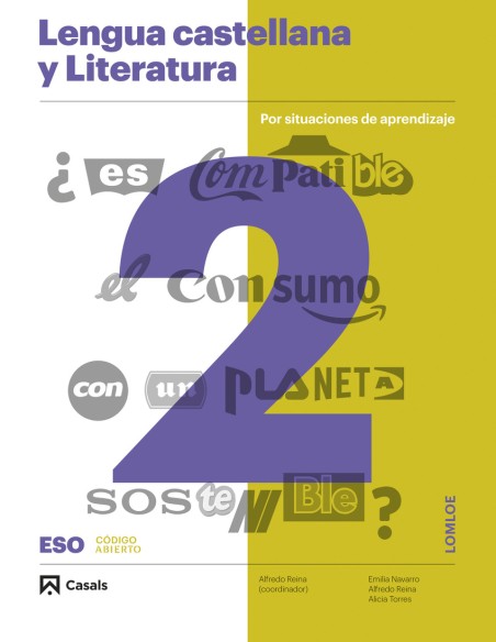 Lengua castellana y Literatura 2 ESO LOMLOE ANDALUCIA