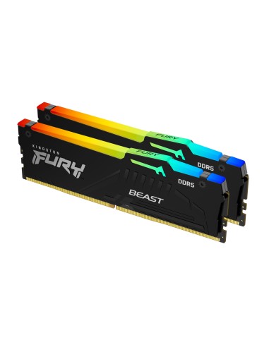 FURY Beast 64GB 5600MT/s DDR5 CL40 DIMM (Kits de 2) RGB