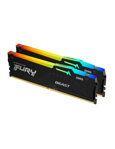 FURY Beast 64GB 5600MT/s DDR5 CL40 DIMM (Kits de 2) RGB