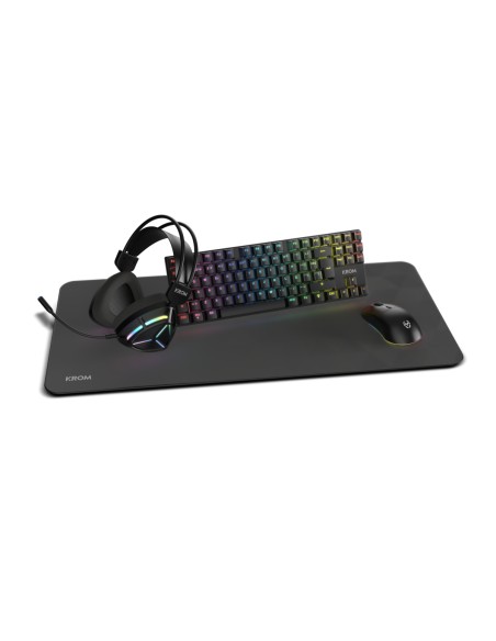 Klass - Pack 4 en 1 RGB Negro