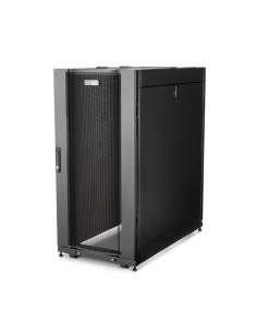 Armario Rack para Servidores 25U 19" 4 Columnas - Rack de Servidores con Cerradura y Seguro - Rack con Ruedas y Carriles de Mont