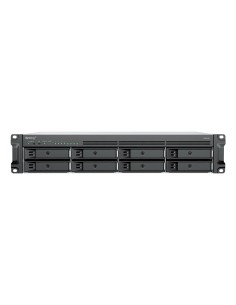 RackStation RS1226+ servidor de almacenamiento NAS Bastidor (2U) AMD Ryzen V1500B 4 GB DDR4 0 TB Synology DSM Negro