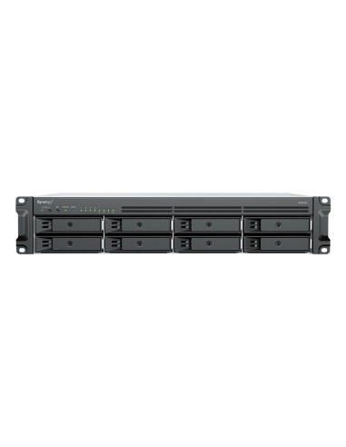 RackStation RS1226+ servidor de almacenamiento NAS Bastidor (2U) AMD Ryzen V1500B 4 GB DDR4 0 TB Synology DSM Negro