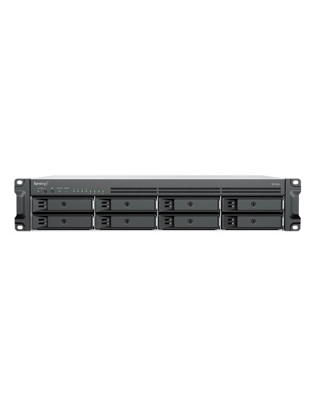 RackStation RS1226+ servidor de almacenamiento NAS Bastidor (2U) AMD Ryzen V1500B 4 GB DDR4 0 TB Synology DSM Negro
