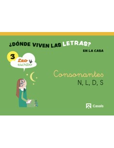 Nivel 3 Donde viven las letras En la casa 4 anos