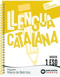 Maria de Bell lloc 1 ESO Dossier Llengua catalana