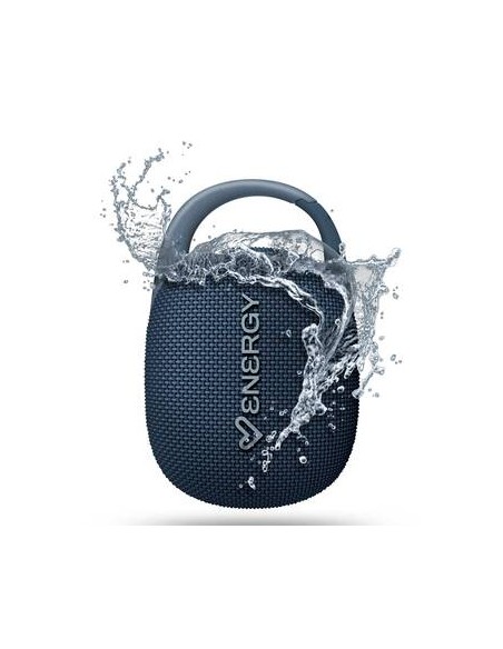 EnergyClip Altavoz portátil estéreo Azul 9 W