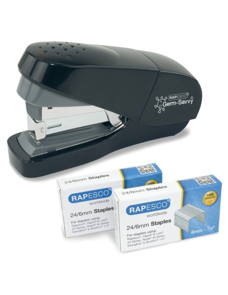 1688 grapadora Grapado plano Negro