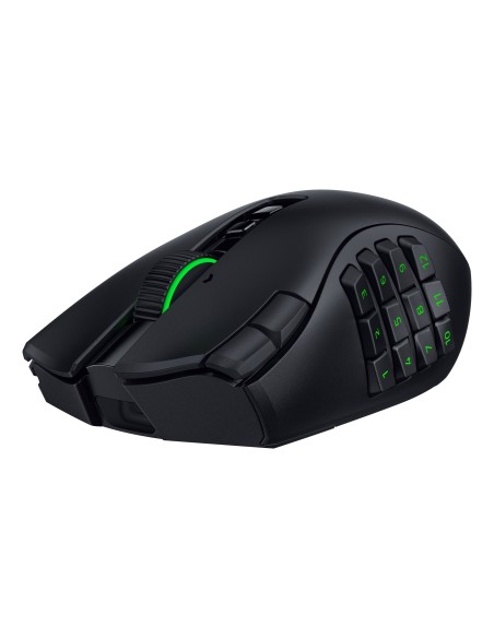 Naga V3 Pro ratón Juego Mano derecha RF Wireless + Bluetooth + USB Type-C Óptico 50000 DPI