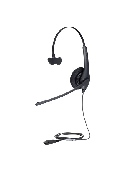 Biz 1500 Mono Auriculares Alámbrico Diadema Oficina/Centro de llamadas Bluetooth Negro