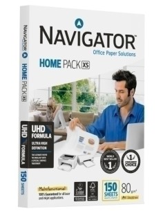 PAPEL A4 NAVIGATOR  80g 150h HOME PACK - Pack de 12 unidades