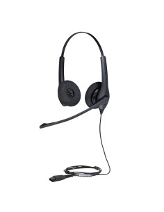 Biz 1500 Duo QD Auriculares Alámbrico Diadema Oficina/Centro de llamadas Bluetooth Negro