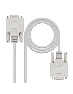 10.14.0506 cable de serie Beige 6 m DB9