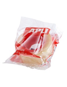 12533 cinta adhesiva 33 m Transparente Pack 35 Unid
