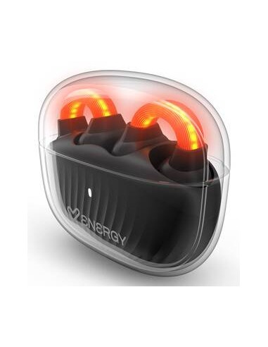 LightPods Auriculares Inalámbrico Dentro de oído Bluetooth Negro, Transparente