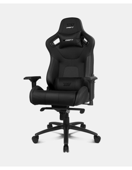 DR600BK silla para videojuegos Butaca para jugar Asiento acolchado Negro DR600BK silla para videojuegos Butaca para jugar Asiento acolchado Negro