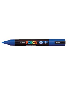 PC-5M marcador Punta redonda Azul MPC5MB Pack 6