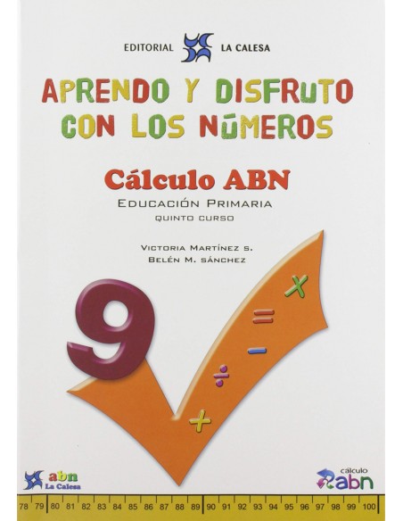APREDO DISFRUTO CON NUMEROS 9 CALCULO ABN LA CALESA