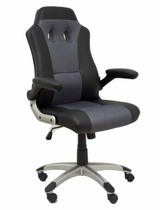 Silla gaming Talave similpiel negro y gris