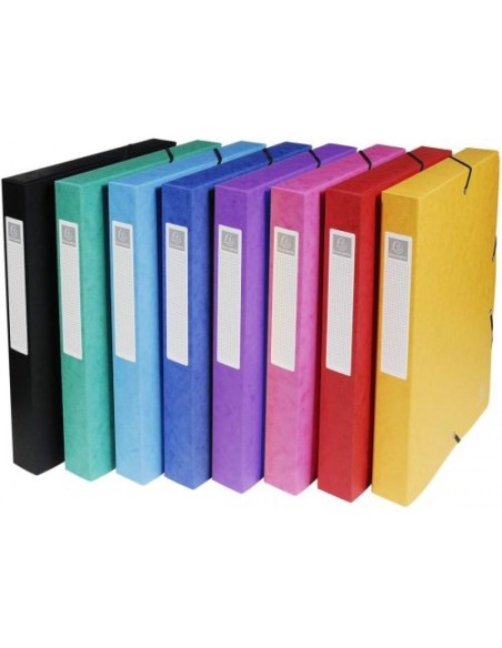 C 8 carpetas de proyectos 25x33cm lomo 40mm carton lustrado colores surtidos