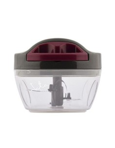 AC57E picadora manual de alimentos Negro, Transparente