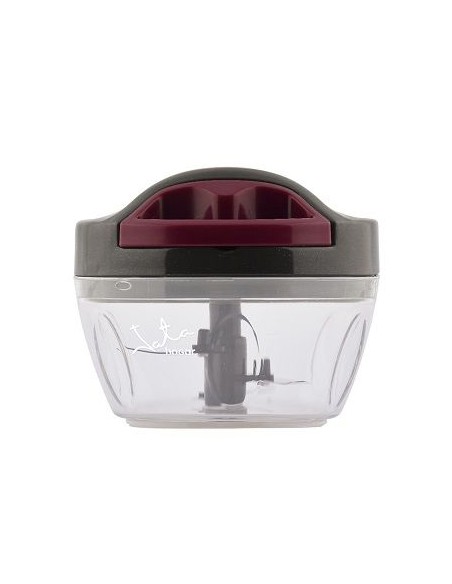 AC57E picadora manual de alimentos Negro, Transparente