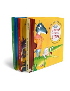 MI PEQUENA BIBLIOTECA LA OVEJITA QUE VINO A CENAR LOS LOBOS QUE VINIERON A CEN