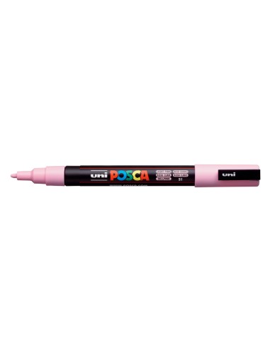 POSCA PC-3M Rosa claro 186519 Pack 6 Unid